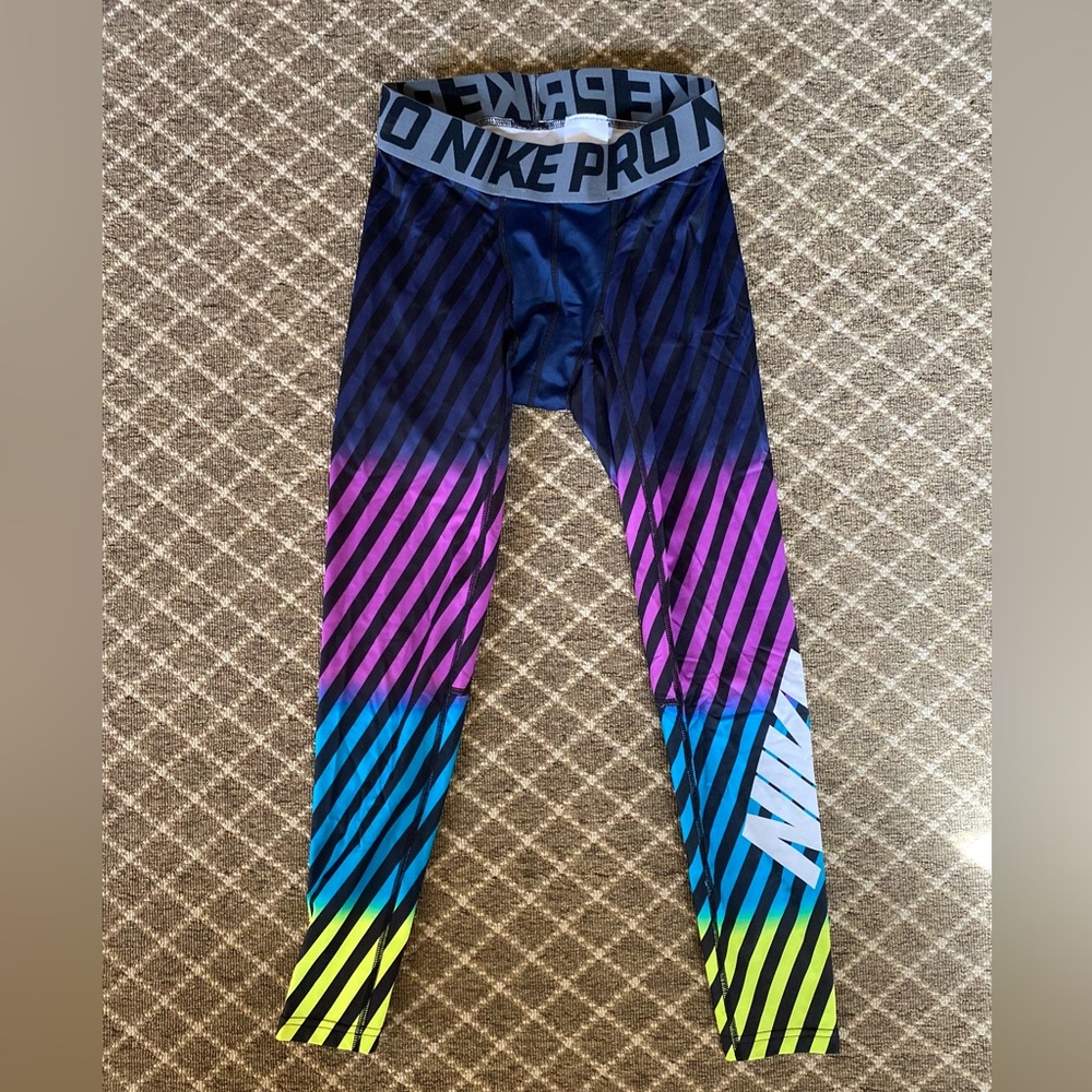 Women’s Nike Pro compression pants, size medium